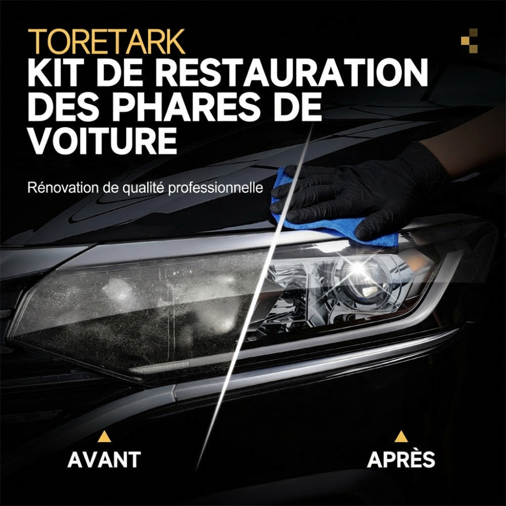 Kit de restauration des phares de voiture