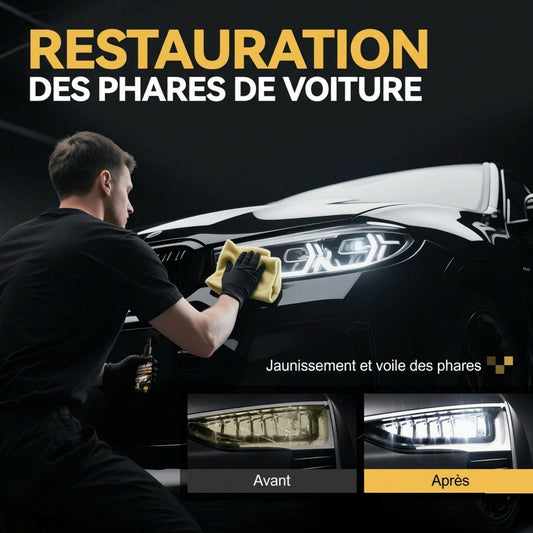 Kit de restauration des phares de voiture
