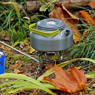 Réchaud à gaz résistant au vent pour le camping et l'extérieur